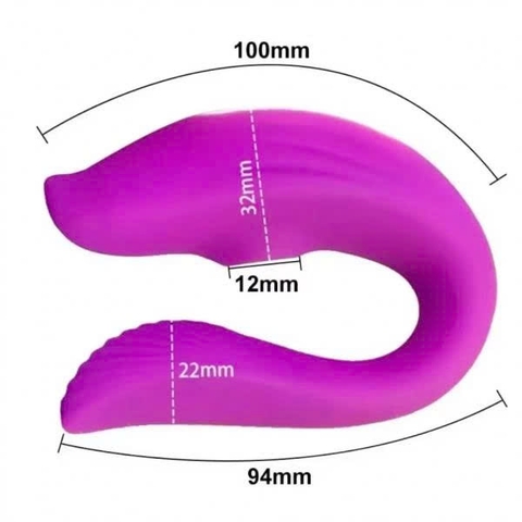 Trứng Rung Hút 2 Đầu Điều Khiển Từ Xa