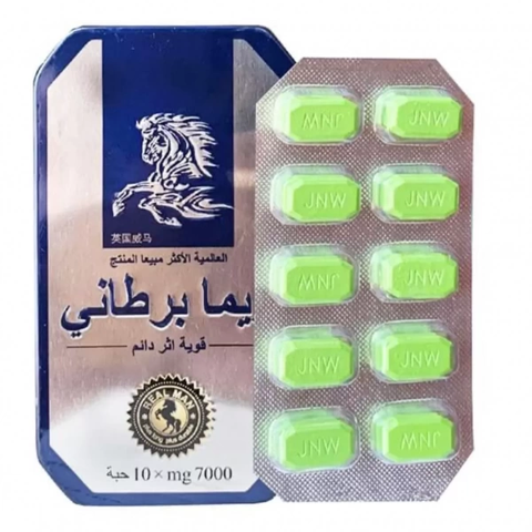 Viên uống ngựa Thái cường dương ngăn xuất sớm 7000mg