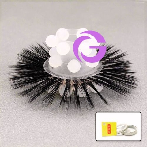 Vòng đeo đầu dương vật lông ngựa silicon 3 tầng