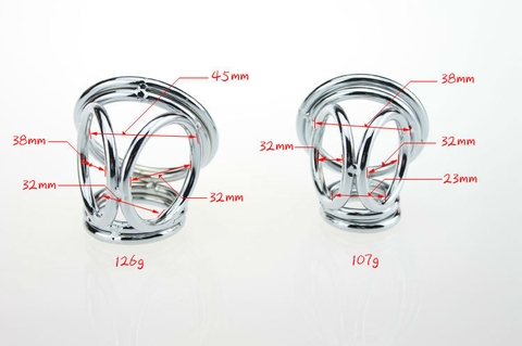 Vòng Đeo Dương Vật Inox 6 Vòng Liền Nhau