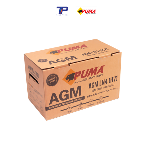 Ắc quy PUMA AGM LN4/H7 (80Ah; 800CCA)