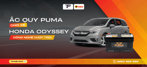 Ắc quy xe Honda Odyssey: Bảng giá và thông số kỹ thuật