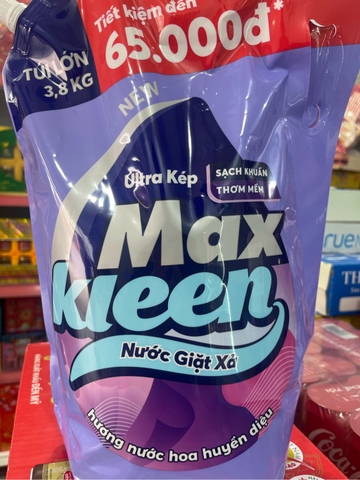 Nước giặt MaxKleen
