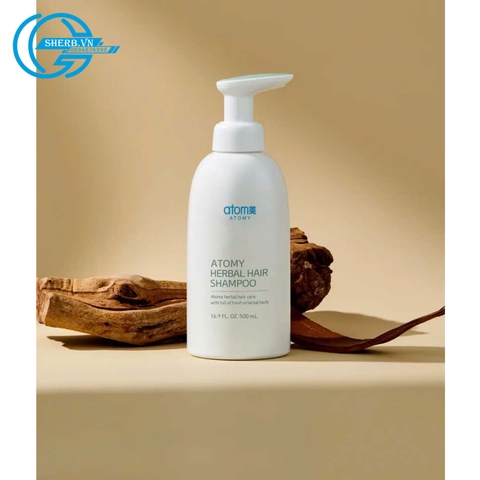 [SHERB] Dầu gội Thảo Dược Atomy Herbal Hair Shapoo 500ml