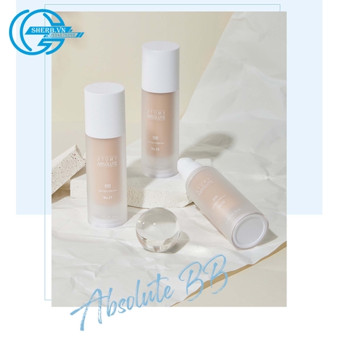 [SHERB] Kem nền Atomy BB Absolute SPF50+/ PA++++ Gồm 3 tone màu