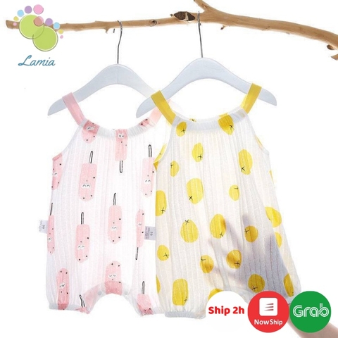 Body Yếm Hè Cho Bé Gái Hàng Quảng Châu Chất Cực Mát 08BDDU