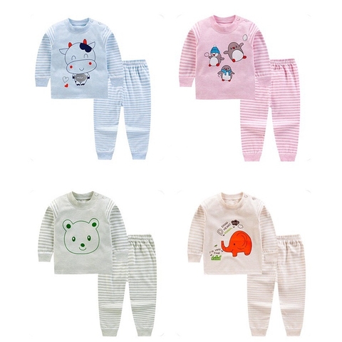 Bộ Đồ Dài Tay Thu Đông Cotton Len Cho Bé Trai Bé Gái Cao Cấp Từ 1-4 Tuổi