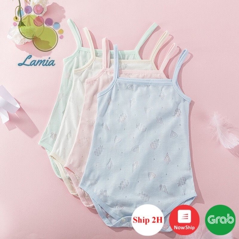 Body Chíp Xuất Nhật Mùa Hè Cho Bé Chất Cotton 100% Thoáng Khí