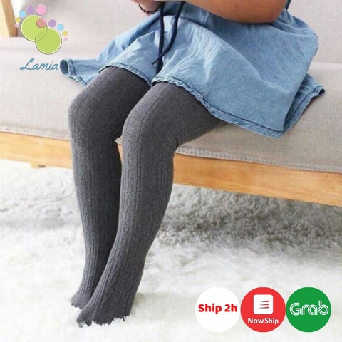 Quần Tất Len Có Bàn Xuất Hàn Cho Bé Gái Từ Sơ Sinh - 3 Tuổi 𝟎𝟏𝐐𝐓𝐋