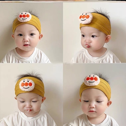 Băng Đô, Tuban Che Thóp Hình Chú Hề Phong Cách Hàn Quốc Đáng Yêu Cho Bé 𝐓𝐁𝐇