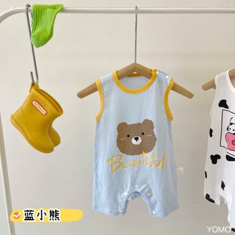 Body Đũi Sát Nách Quảng Châu Mùa Hè Cho Bé Trai Bé Gái 04BDDU