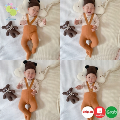 Quần tất yếm có bàn phong cách Hàn Quốc đáng yêu cho bé 𝟎𝟓𝐐𝐘𝐂𝐁