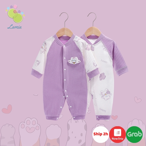 Body dai tay thu đông tím 3D 𝟐𝟓𝐁𝐃𝐃