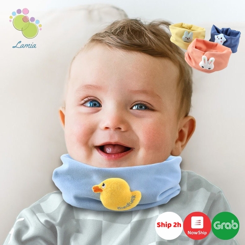 Khăn ống choàng cổ giữ ấm cho bé