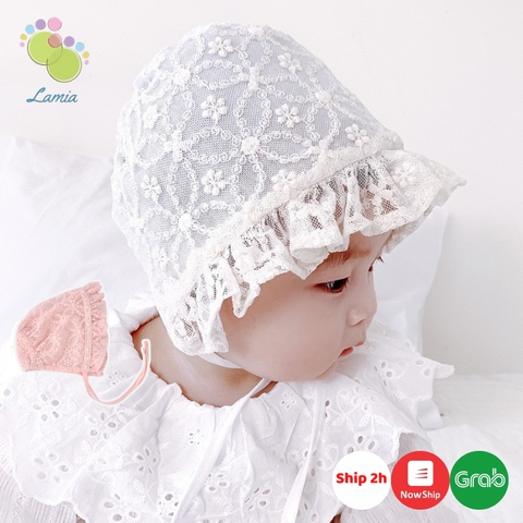 Mũ ren bé gái 𝐌𝟗