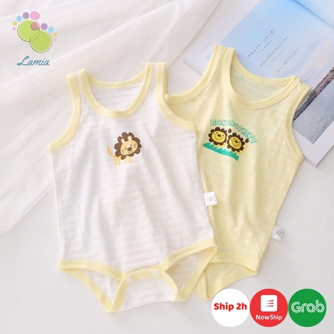 Set 2 bodysuit xuất nhạt bé trai 𝟎𝟒𝐁𝐃𝐒