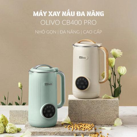 Máy Xay Nấu Đa Năng OLIVO CB400 PRO