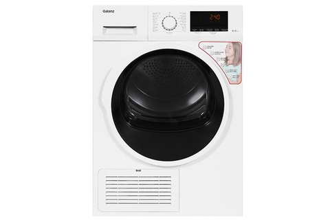 Máy sấy ngưng tụ Galanz 8 Kg DC-80S5C – Sấy khô hiệu quả, tiết kiệm điện, bảo vệ sợi vải