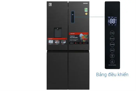 Tủ lạnh Toshiba Inverter 471 lít Multi Door GR‑RF606WI‑PMV(60)‑AG