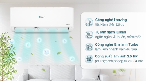 Máy Lạnh Casper Inverter 2.5 HP GC‑24IS35