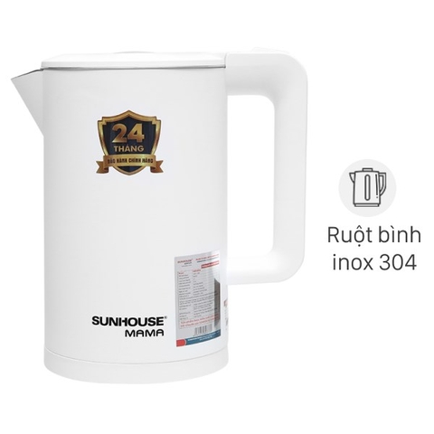 Ấm Siêu Tốc Sunhouse MAMA 1.7 Lít HTD1386