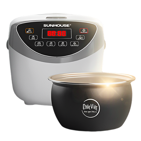 Nồi Cơm Điện Tử 1.8 Lít Sunhouse SHD8912
