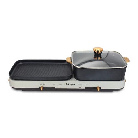 Bếp Nướng Lẩu Hai Ngăn Tháo Rời Đa Năng Kalpen PP99