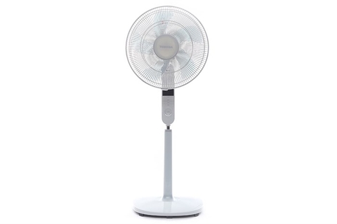 Quạt đứng Toshiba F-LSA20(H)VN 5 cánh 60W – Quạt cây điều khiển từ xa, 4 chế độ gió, màn hình LED