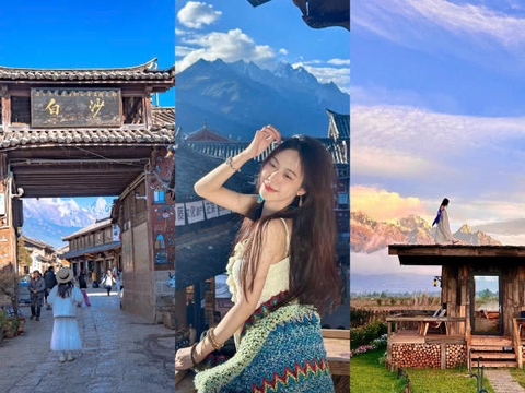 Khám phá Bạch Sa cổ trấn cổ kính dưới chân núi tuyết Ngọc Long