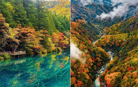 Những địa điểm du lịch Trung Quốc mùa thu được yêu thích
