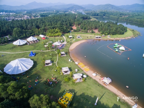 Khu resort gần Hà Nội Flamingo Đại Lải có gì chơi?