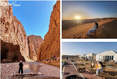 Tour Maroc 10N9Đ Khám Phá Sahara - Thành Phố Xanh Chefchaouen