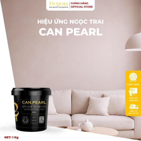 Sơn hiệu ứng ngọc trai[1kg] Định mức 8-10m2|HIỆU ỨNG DE'GON