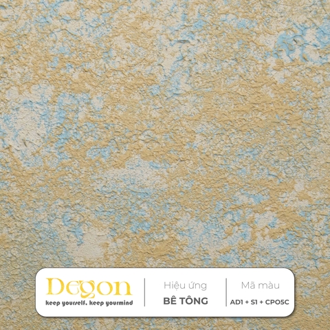 Textured Gold (Vàng vân đá) | Mã màu AD1+S1+CP05C