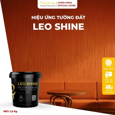 Sơn hiệu ứng Tường đất[1,5kg] Định mức 0,6-0,8m2|HIỆU ỨNG DE'GON