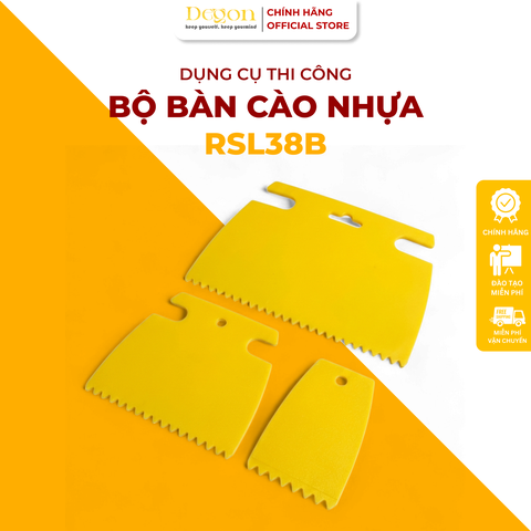 BỘ BÀN CÀO NHỰA (RĂNG NHỌN)