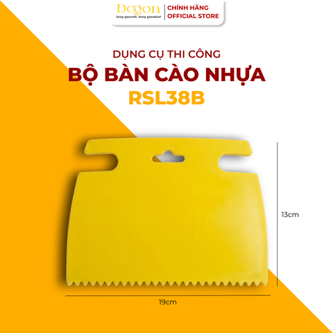 BỘ BÀN CÀO NHỰA (RĂNG NHỌN) · ảnh 2