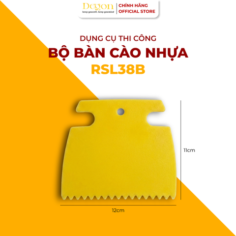BỘ BÀN CÀO NHỰA (RĂNG NHỌN) · ảnh 3