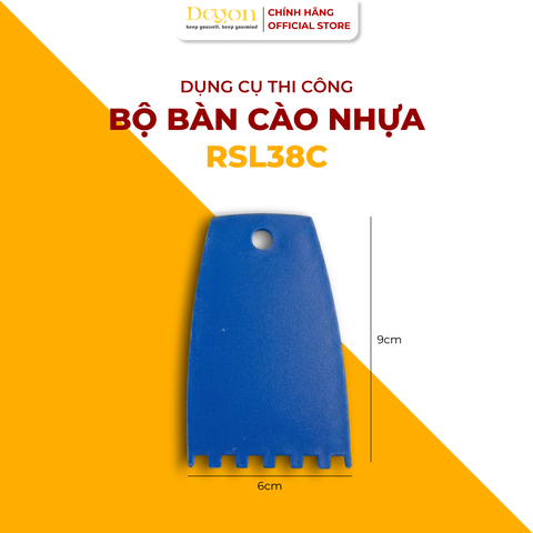 BỘ BÀN CÀO NHỰA (RĂNG VUÔNG) · ảnh 4
