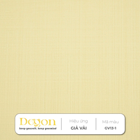 Butter Yellow (Vàng bơ) | Mã màu (GV13-1)