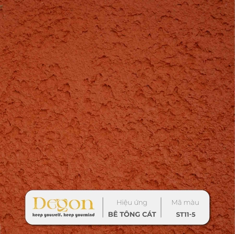 Deep Terracotta (Đỏ Đất Đậm) | Mã màu (ST11-5)