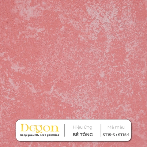 Dusty Rose (Hồng tro) | Mã màu st15-3-st15-1