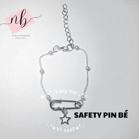 Safety pin bé - Vòng Tay Safety Pins Lonely Star Vì Sao ? vòng tay  nữ titanium