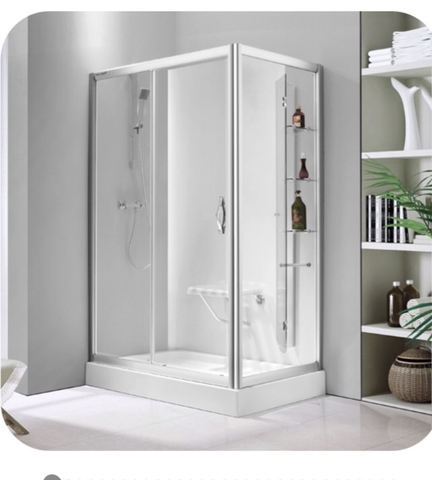 Phòng tắm kính MT-VK5 có đế (1200x900mm)