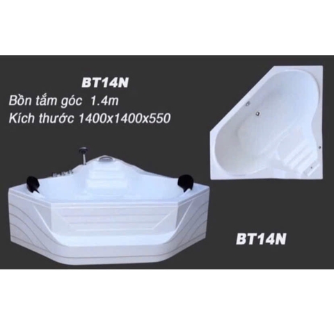 Bồn Tắm Góc 1m4 KT-14