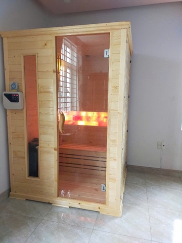 Phòng xông hơi khô tại nhà 1.2x2m (DxRxC)