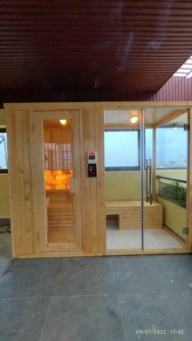 Phòng xông hơi Kết Hợp khô và ướt PXHMT-0020