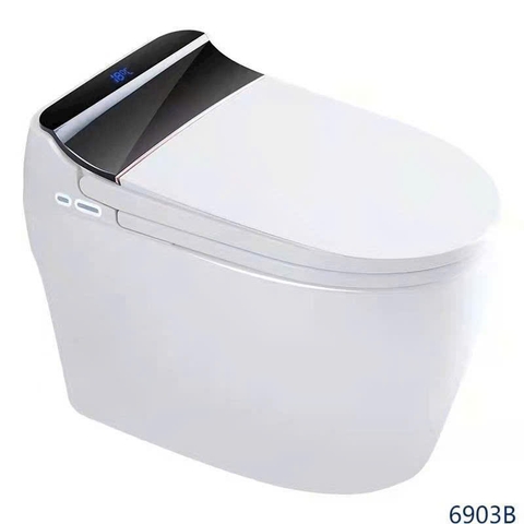 Bệt điện tử nhập khẩu trắng nắp đen MT-DTNK009