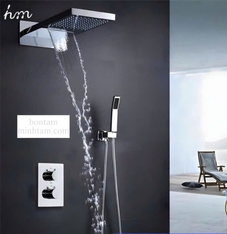 Sen âm tường đồng mạ crom cao cấp MT-SAT6