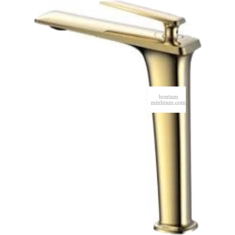 Vòi rửa mặt mạ vàng cao MT-VN502 cao cấp